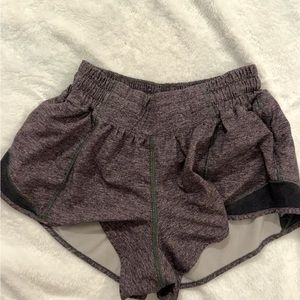 Hotty Hot Low Rise Lined Shorts grey